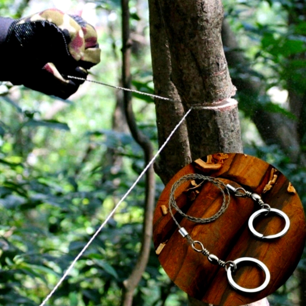✅ Emergency Survival Gear Steel Wire